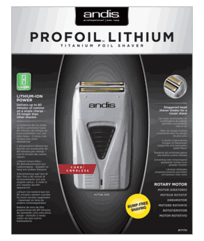 Andis Pro-foil Lithium Shaver AN17150