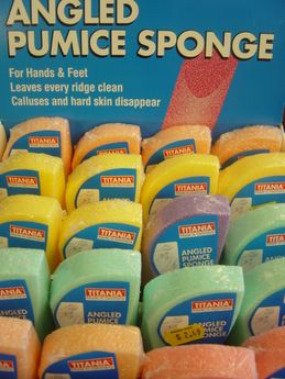 Angled Pumice Sponge