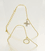 Anklet Gold with Dangling Charm
