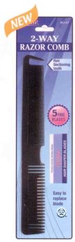 Annie 2 WAY RAZOR Comb with 5 Free Blades