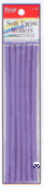 Annie Soft Twist Rollers Lavender 6ct. 7" 1/4"