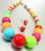 Assorted Multi Beads Earring & Necklace Set