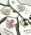 Assorted Multi Crystals Angel Toe Rings