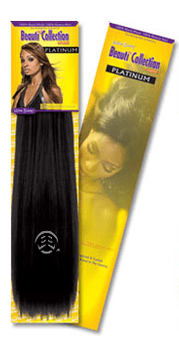 Beauti Collection Human Hair Yaky Weaving 8"