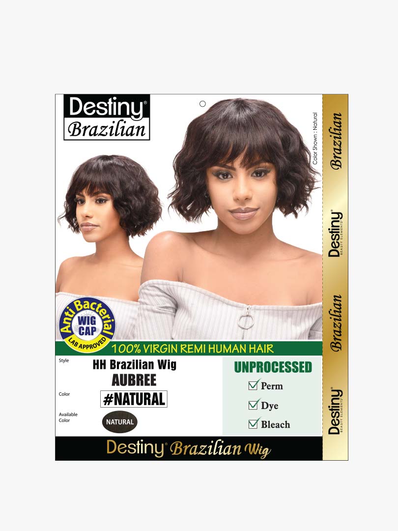 Beauty Elements Unprocessed Destiny HH Brazilian Wig AUBREE (NEW!!!)