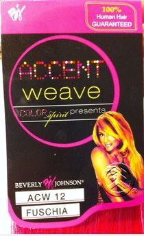 Beverly Johnson 100% Silky Straight Accent Human Hair Weave