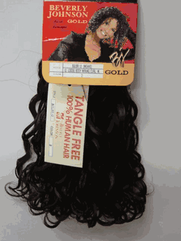 Beverly Johnson BJLBR 100% Human Hair Weave 12"