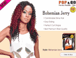 Bijoux 60 Seconds Premium Realistic Fiber POP & GO Bohemia Jerry