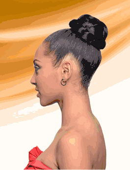 Bijoux Beauty Element Synthetic Hair Bun Dome 026