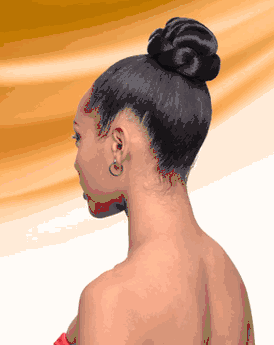 Bijoux Beauty Element Synthetic Hair Bun Dome 027