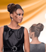 Bijoux Beauty Element Synthetic Hair Bun Dome 030