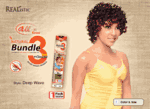 Bijoux Realistic ALL-IN Remi Natural Bundle 3 Short Series Synthetic Hair Deep Wave Weave