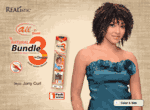 Bijoux Realistic ALL-IN Remi Natural Bundle 3 Short Series Synthetic Hair Jerry Curl Weave