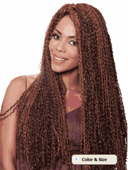 Bijoux Realistic Synthetic Braiding Hair New Super Zizi