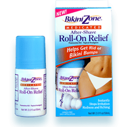 Bikini Zone Medicated After Shave Roll-On Relief 2oz