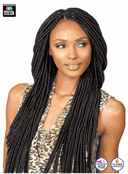 Bobbi Boss 100% Premium Synthetic Fiber Senegal Braid Faux Locs Dread