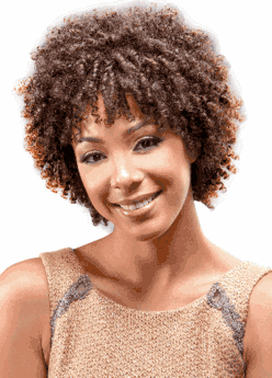 Bobbi Boss IndiNatural Perfect Trio 100% Remi Human Hair Short Cut Koils Curl 3PCS Weave