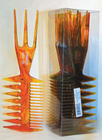 Brown 3 in 1 Comb