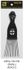BT Black Comb Varietys BLACK METAL FAN PIK SMALL