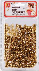 BT Children's Hair Bead SMALL ROUND GOLD