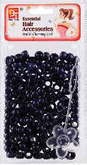BT Children's Hair Bead SMALL ROUND NAVY