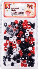 BT Children's Hair Bead SMALL ROUND PANARABIA ASSORTED