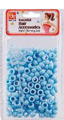 BT Children's Hair Bead SMALL ROUND SKY BLUE