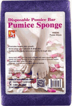 BT Disposable Pumice Sponge