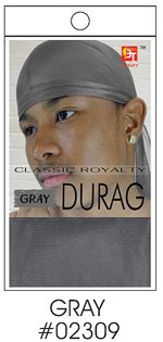 BT Luxury Classic Durag Gray