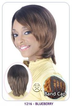 Chade Fashion Wig BlueBerry