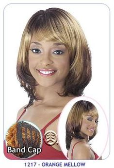 Chade Fashion Wig Orange Mellow