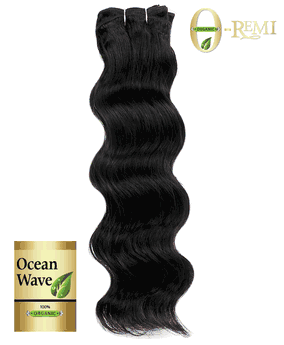 Chade Idol O 100% Organic Hair Ocean Wave Virgin Remi Weave
