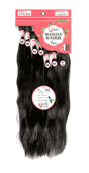 Chade O-Remi Brazilian 6pcs Bundle + Top Closure Natural Weave (10",10",14",14",16",16")