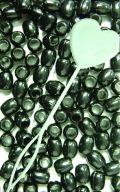 Chloe Hair Beads EGG Black 120pc