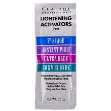Clairol 7 Stage Lightening Booster Package