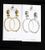 Clip On Earring Loops with Diamonds