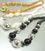 Color Pearls Metal Beads Necklace