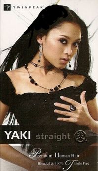 Dejavu Yaky Straight Human Hair Weave 10" 12"