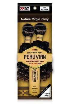Do Me Peruvian Natural 100% Virgin Remy Twin Pack Bohemain Weave 12 Inch