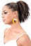 Do Me Synthetic Drawstring Ponytail Fire