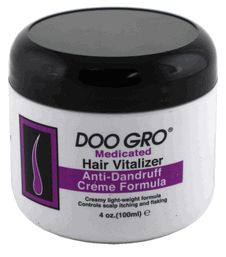 Doo Gro Hair Vitalizer Anti-Dandruff Creme Formula 4oz