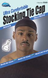 Dream Stocking Tie Cap BLACK
