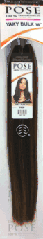 Dream Weaver POSE 100% Human Hair MasterMix Yaky Bulk 16" 18"