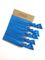 Elastic Hair Tie & Bracelet in One SOLID COLOR BALI BLUE 5PC