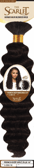 Eve Hair The Scarlet Human Hair Blended French Deep Curl Bulk (NEW!!!)