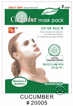 Face Mask Pack CUCUMBER