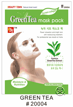 Face Mask Pack GREEN TEA