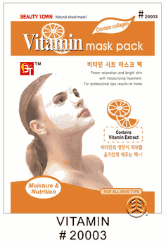 Face Mask Pack VITAMIN
