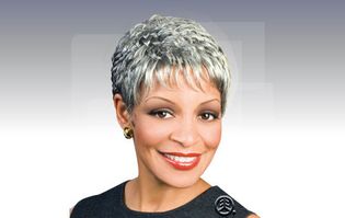 Foxy Silver Wig Naomi