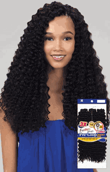 Freetress 3X Pre-Loop Crochet Deep Twist Braid 16" (NEW!!!)